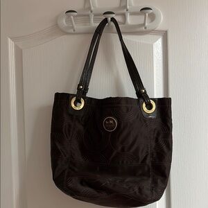 Coach Brown Tote Bag